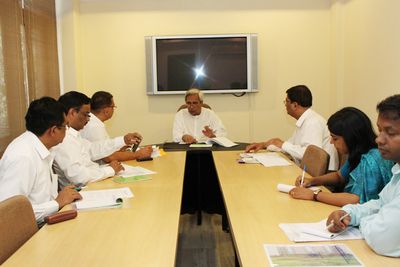 Honble Chief Minister of Odisha, Shri Naveen Patnaik reviewed the Action Taken by Govt. of India on important issues discussed by him with the Central Ministers in his meetings held in Delhi during 2012 Date-21-Jul-2012