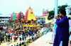 MLA Pradeep Maharathy  at puri Ratha Yatra