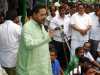 MLA Pradeep Maharathy addressing peoples