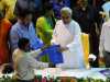 MLA Pradeep Maharathy with  chief minister Naveen Patanaik