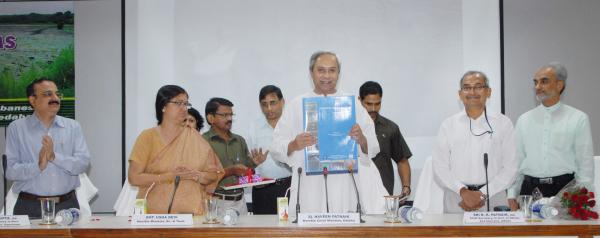 Naveen Patnaik releasing of State Wetland Atlas at Secretariat on 20-6-2011.