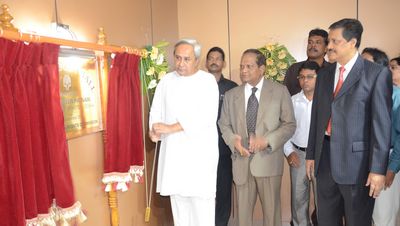 Chief Minister Shri Naveen Patnaik inaugurating O.H.R.C. Office at Toshali Plaza, Satyanagar,BhubaneswarDate-30-Sep-2012