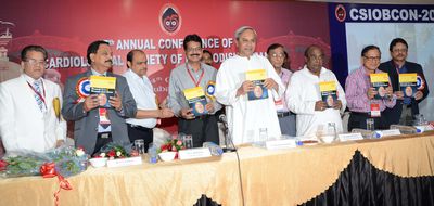 Chief Minister Shri Naveen Patnaik attending 17th Annual Conference of Cardiological Socity of India Odisha Branch at Bhubaneswar Date-13-Oct-2012