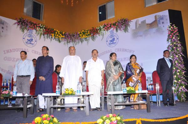 Chief Minister Shri Naveen Patnaik at the Inaugural Ceremony ODISHA BHAWAN at Navi Mumbai.
