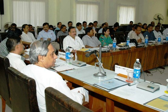 Naveen Patnaik presiding over the State Level Committee on Employment of RLTAP in KBC  District at  Secretariat.