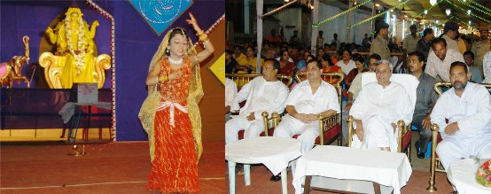 Naveen Patnaik at the cultural program organize by Kharabel Nagar Laxmi Puja Cultural Association.