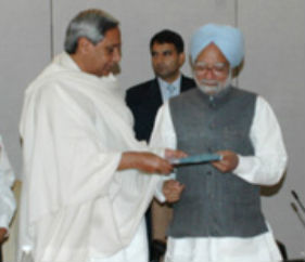 Orissa Chief Minister meets Prime Minister; demands Rs 1027 cr compensation package for rain-hit farmers.