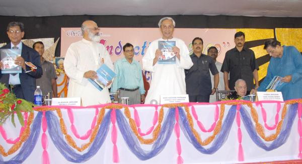 Naveen Patnaik attending  Programme on the �INDUCTION CEREMONY at Piloo Modi College of ARCHITECTURE , Cuttack.